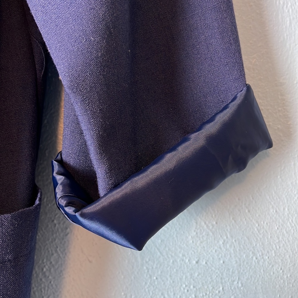 Sag Harbor Women's Navy Blue Blazer Size 16 - Picture 2 of 5